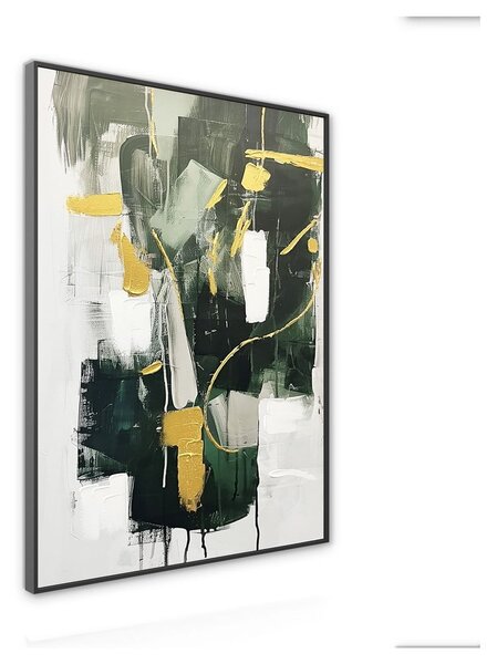 Quadro con elementi dipinti a mano 70x100 cm For – Styler