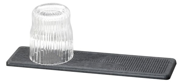 Tappetino scolapiatti grigio in diatomite 30x8 cm Damon – Wenko
