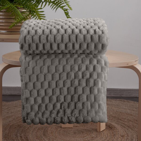 Coperta Cindy6 con effetto 3D acciaio