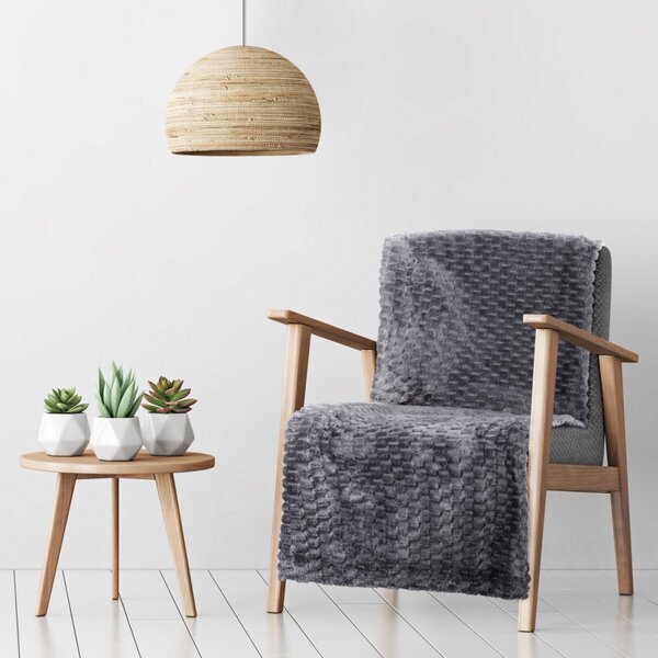 Coperta Cindy6 con effetto 3D acciaio