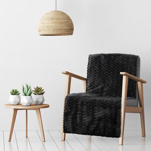Coperta Cindy6 con effetto 3D nero