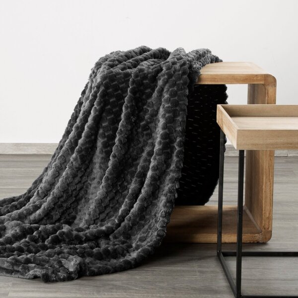 Coperta Cindy6 con effetto 3D nero
