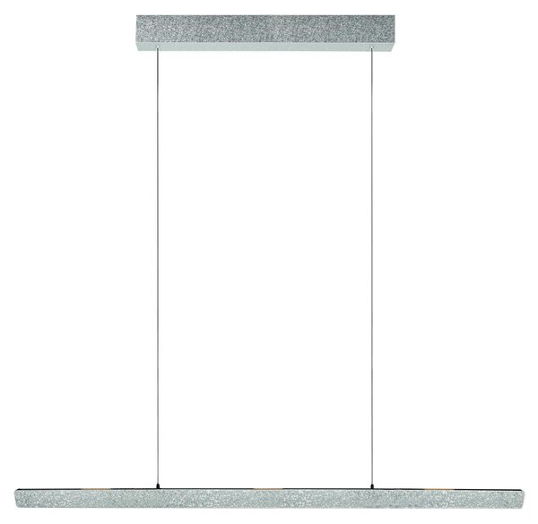 Steinhauer Exclusive - lampada a sospensione - Fluxy - acciaio - metallo - lampada di design - LED - 4190ST