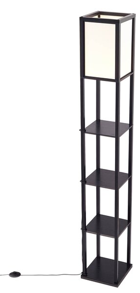 Lampada da terra design bianco e nero con LED integrati - Nea