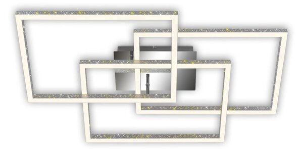 Brilo - Plafoniera LED dimmerabile FRAME LED/57W/230V 3000K cromo opaco