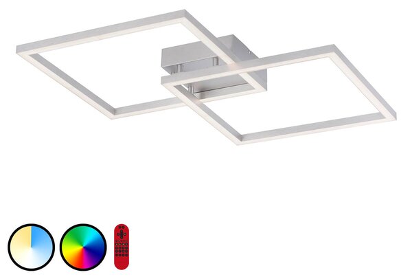 LOLA Smart Plafoniera LED LOLAsmart Maxi, 63 x 63 cm