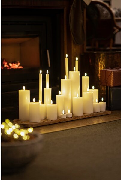 Candela LED (altezza 15 cm) Sille Rechargeable - Sirius
