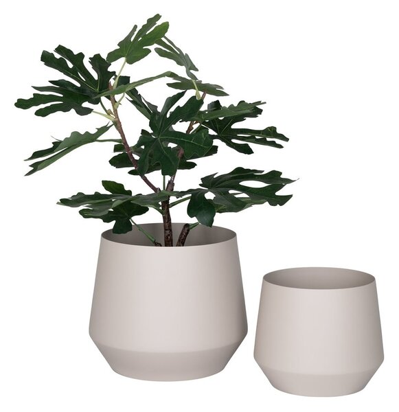 Set di coprivaso in metallo 2 pz ø 25 cm Trofa - House Nordic