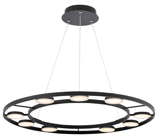 Maytoni Fad LED sospens paralumi girevoli ∅80cm