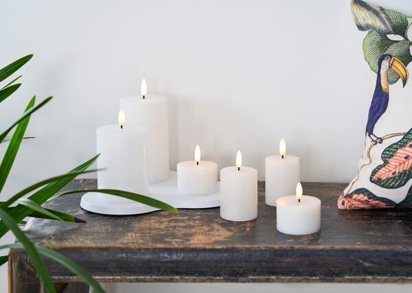 Candele LED in set da 2 (altezza 6,5 cm) Sille Mini Rechargeable - Sirius