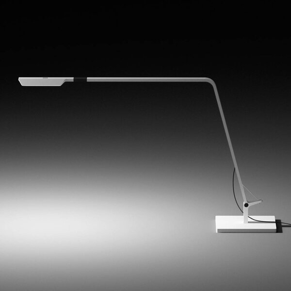 Vibia Flex LED dimmerabile da tavolo bianco satin