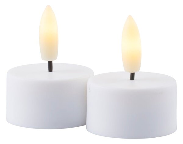 Candele LED in set da 2 (altezza 2 cm) Sille Rechargeable - Sirius