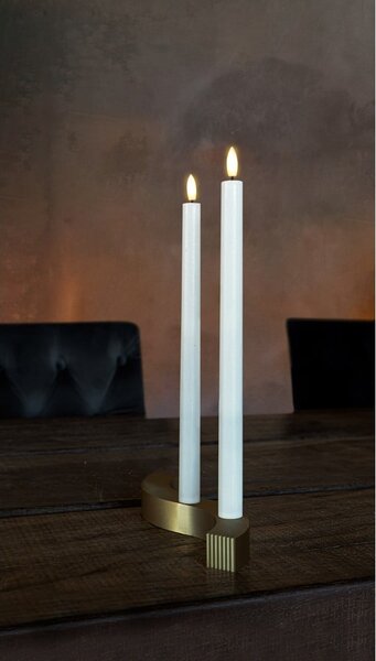 Candele a LED in set 2 pz (altezza totale 35 cm) Sille Tall Rechargeable – Sirius