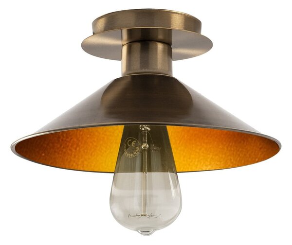 Plafoniera color bronzo con paralume in metallo ø 24 cm Berceste – Opviq lights