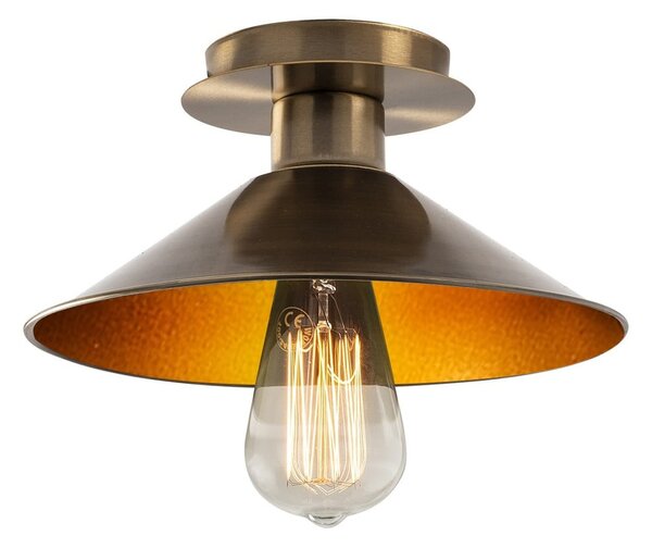 Plafoniera color bronzo con paralume in metallo ø 24 cm Berceste – Opviq lights