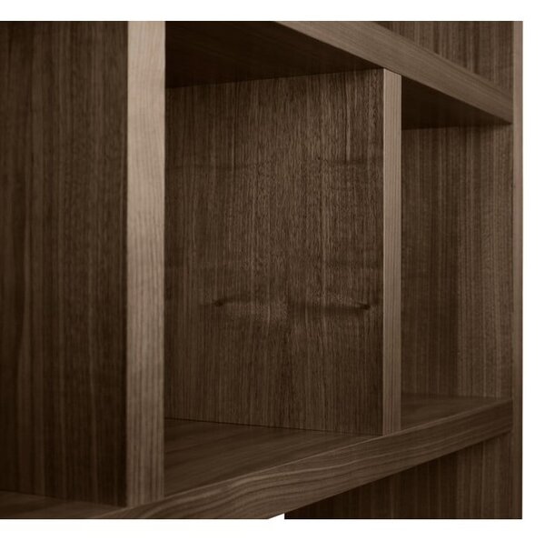 Libreria marrone effetto noce 150x198 cm Berlin - TemaHome