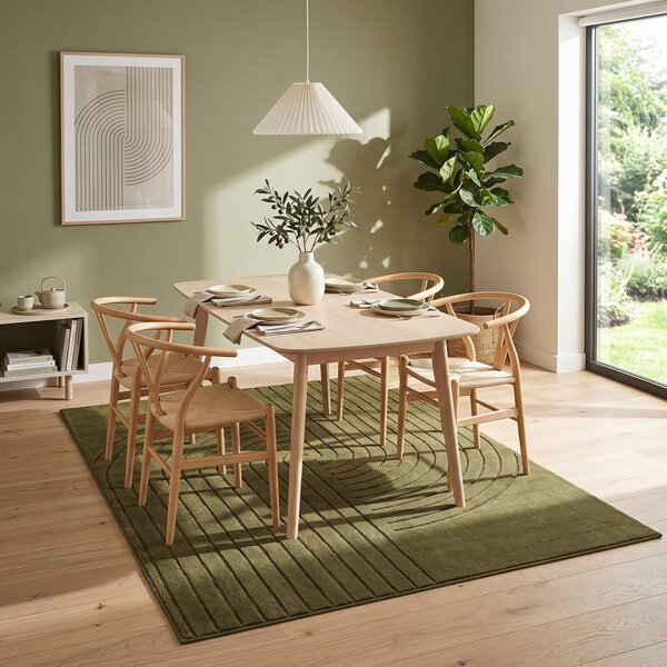 Tappeto verde 160x230 cm Solace – ESTE