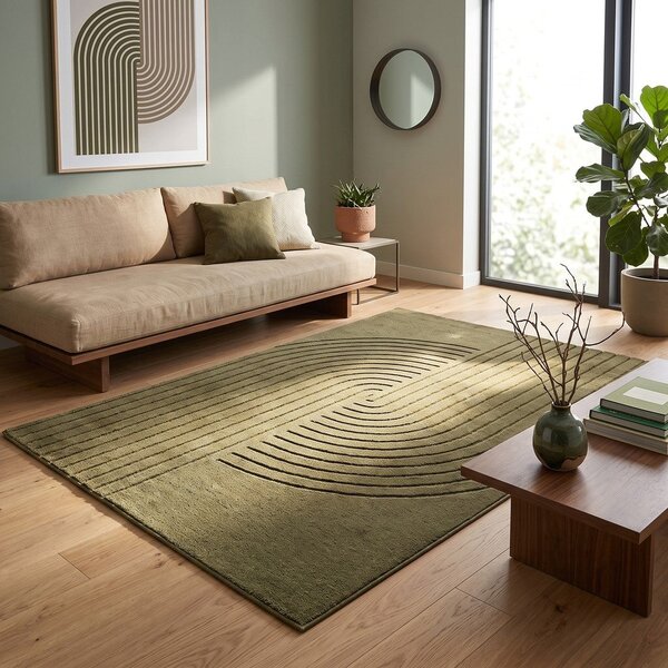 Tappeto verde 160x230 cm Solace – ESTE