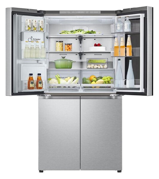 Lg Frigorifero Americano Side by Side Capacit 638 Litri Classe energetica E Raffreddamento Total No Fost colore Acciaio inox - GMG960MBEE