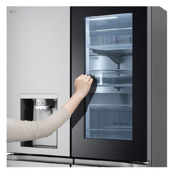 Lg Frigorifero Americano Side by Side Capacit 638 Litri Classe energetica E Raffreddamento Total No Fost colore Acciaio inox - GMG960MBEE