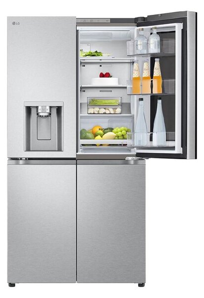 Lg Frigorifero Americano Side by Side Capacit 638 Litri Classe energetica E Raffreddamento Total No Fost colore Acciaio inox - GMG960MBEE