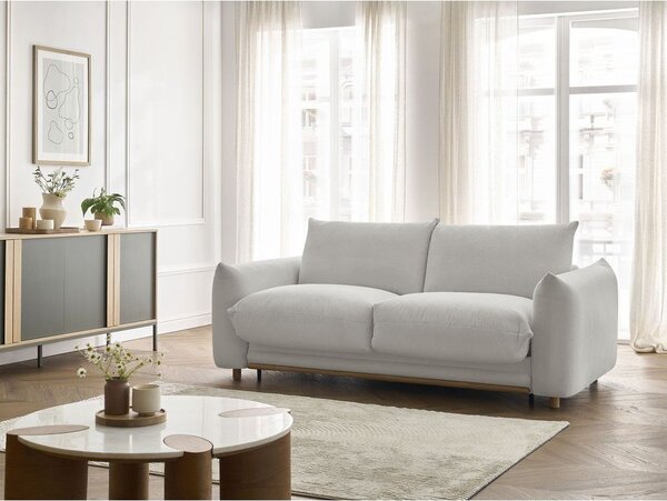 Divano in grigio chiaro allungabile 234 cm Ernest – Bobochic Paris