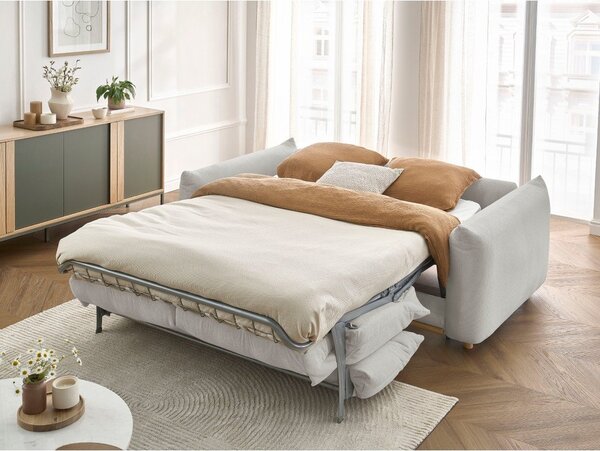 Divano in grigio chiaro allungabile 234 cm Ernest – Bobochic Paris