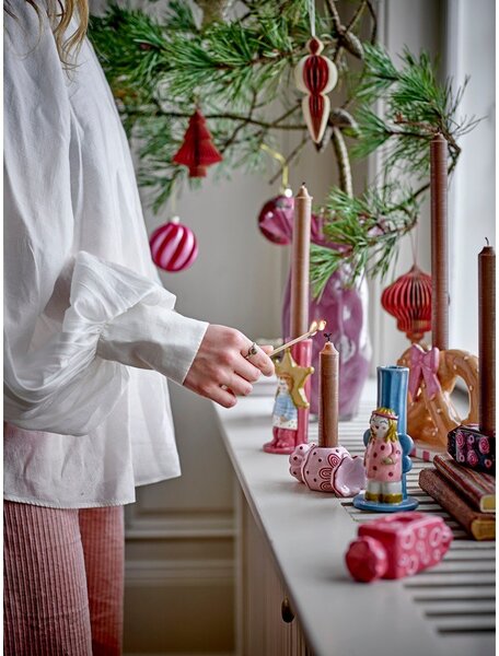 Portacandele in set in gres 2 pz Bisby – Bloomingville