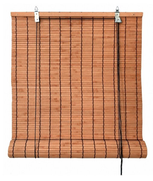Tenda a pacchetto arancione in bambù 150x160 cm Zeva – Gardinia