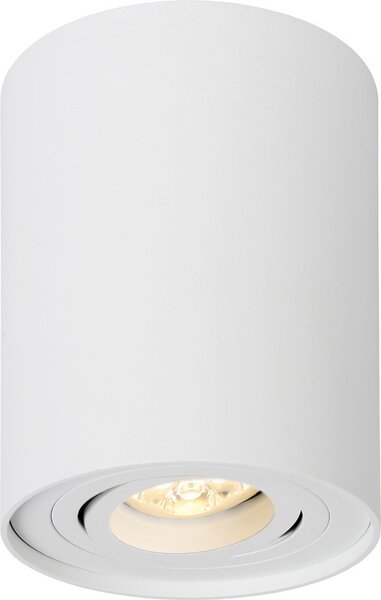 Plafoniera LED a plafone downlight rotondo 6,5W GU10 6500K bianco freddo luce diurna alluminio bianco orientabile