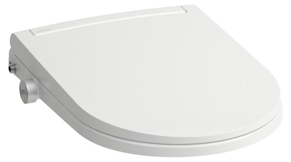 LAUFEN Cleanet WC douche : rehausse de WC douche, télécommande, siège chauffant, 370 x 490 x 85 mm, H8918910000001, H8918910000001