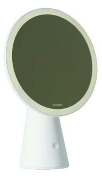 Lampada da tavolo con specchio Philips, 1 x 4,5 W, 80 lm, 3000/4000/5000 K, USB, bianca