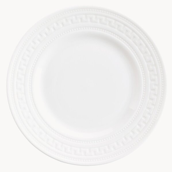 Piatto in Fine Bone China Intaglio