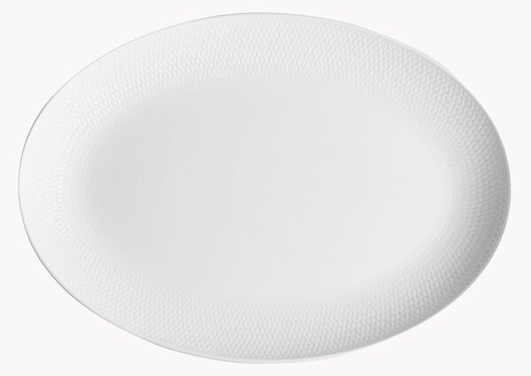 Piatto ovale in Fine Bone China Gio