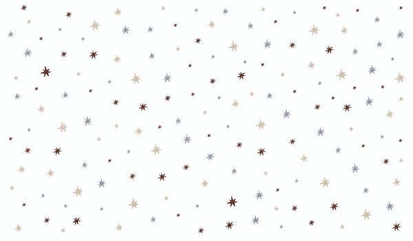 Carta da parati Motivo di piccole stelle, Carta da parati Geometriche, Carta da parati popolare, t00808 - Tapeko.it