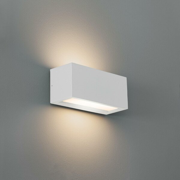 CENTURY Lampada da esterno REVERSO E27 bianca IP65