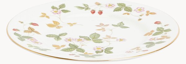 Piatto da dessert in Fine Bone China Wild Strawberry