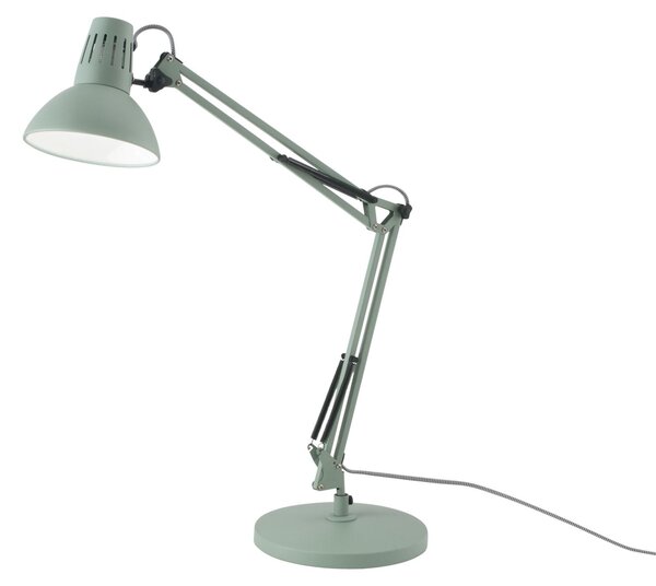 Lampada da tavolo ARTIFEX regolabile in metallo verde