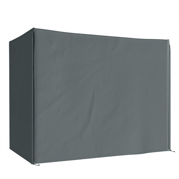 Outsunny Copertura per Dondolo Hollywood a 3 Posti Impermeabile, Telo Protettivo per Dondolo da Giardino, in Tessuto Oxford, 220x125x172 cm, Grigio | Aosom Italy