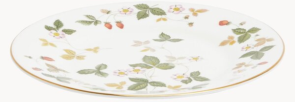 Piatto da colazione in Fine Bone China Wild Strawberry