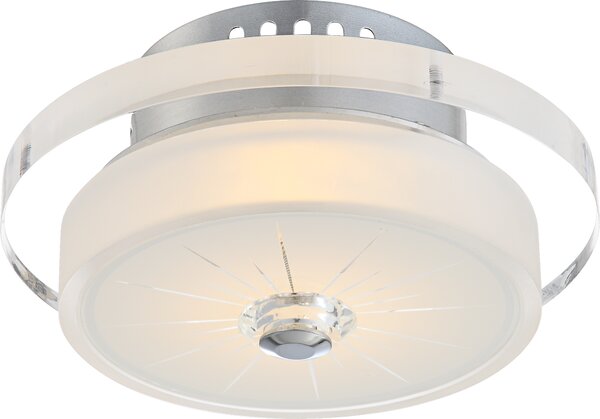 Globo plafoniera Dl cromo, 1Xled 49305-9