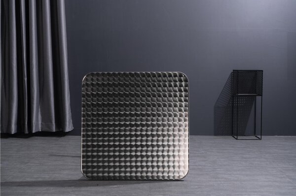 Tavolo Quadrato modello Bar in Alluminio 70x70xh75 cm peso 11,2 kg