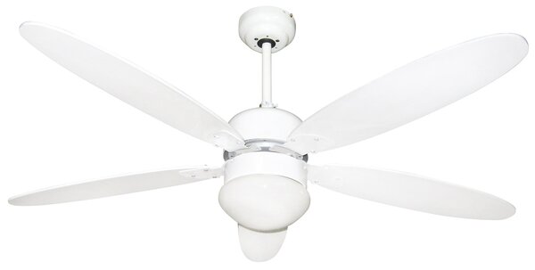 Zephir Ventilatore da Soffitto con Telecomando con Luce Lampadario Ventilatore 5 Pale Diametro 132 cm 3 Velocit - ZFR9111B