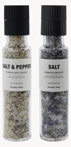 Set sale e pepe con tartufo ed erbe di Provenza Everyday Mix, set da 2