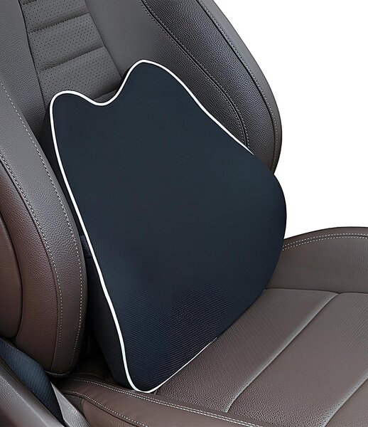 Cuscino lombare auto - Memory foam - Cinghie regolabili - Rivestimento in rete, sedia da ufficio