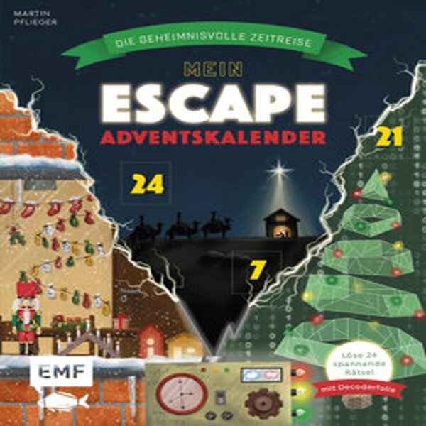 Calendario dell'Avvento My Escape: il misterioso viaggio nel tempo - con pellicola decodificatrice