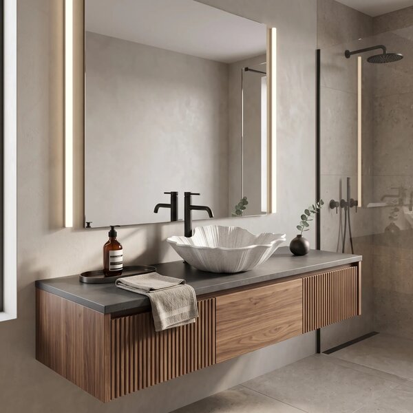 Lavabo da appoggio Rea Flower