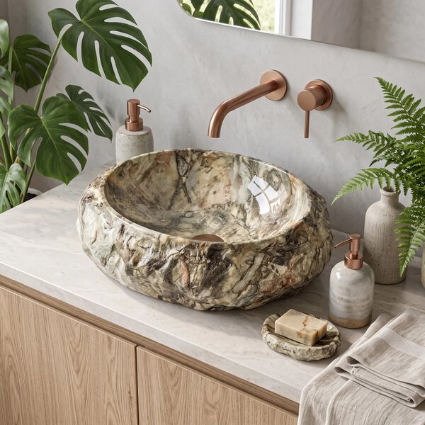 Lavabo da appoggio Rea Mika Canyon
