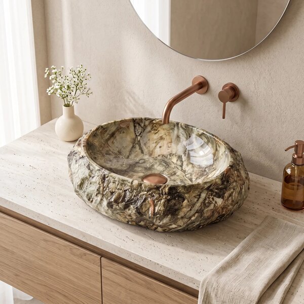 Lavabo da appoggio Rea Mika Canyon