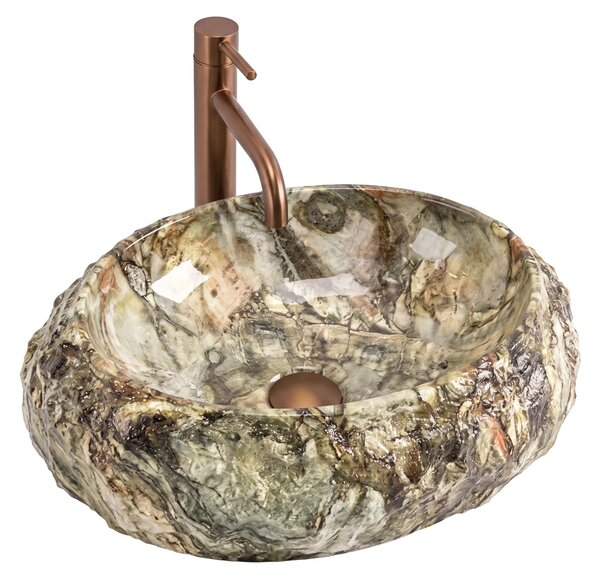 Lavabo da appoggio Rea Mika Canyon